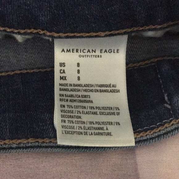 American Eagle Ne(x)t Level Curvy Shorts size 8 - Picture 5 of 6